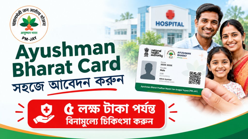 Ayushman Bharat Card 2026: সহজে আবেদন করুন